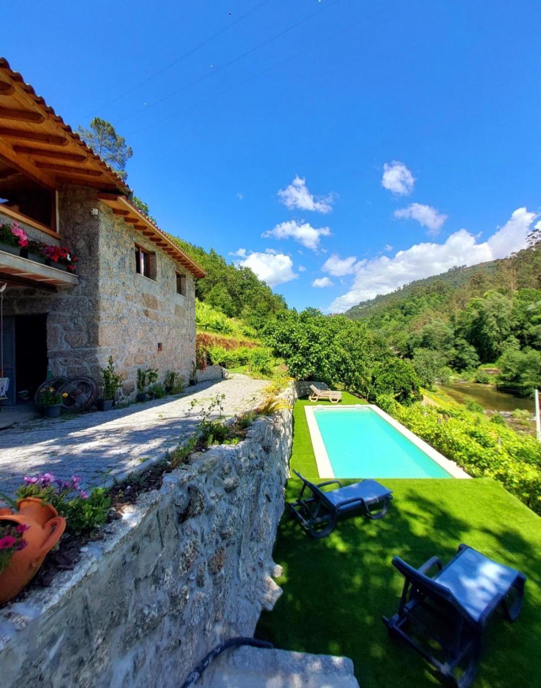 Casa Da Quinta Costa D'Alem Geres Villa Terras de Bouro Dış mekan fotoğraf